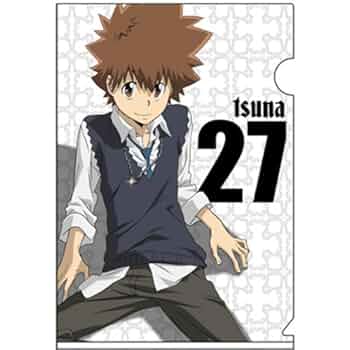 家庭教師ヒットマンリボーン　　 クリアファイルツナ、プリーモ、リボーン【レトロ】 家庭教師ヒットマンリボーン クリアファイルツナ、プリーモ